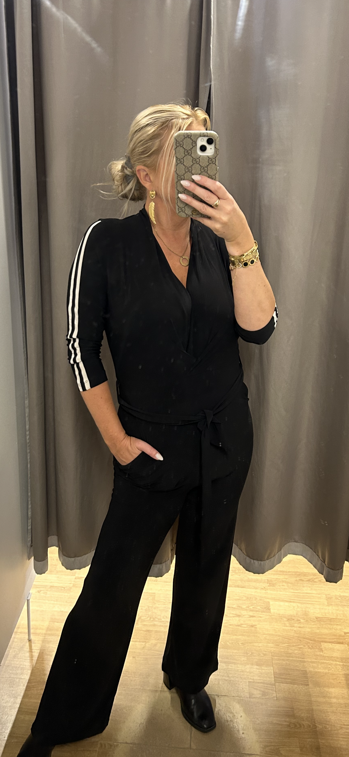 Angelle Milan samfestingur svartur