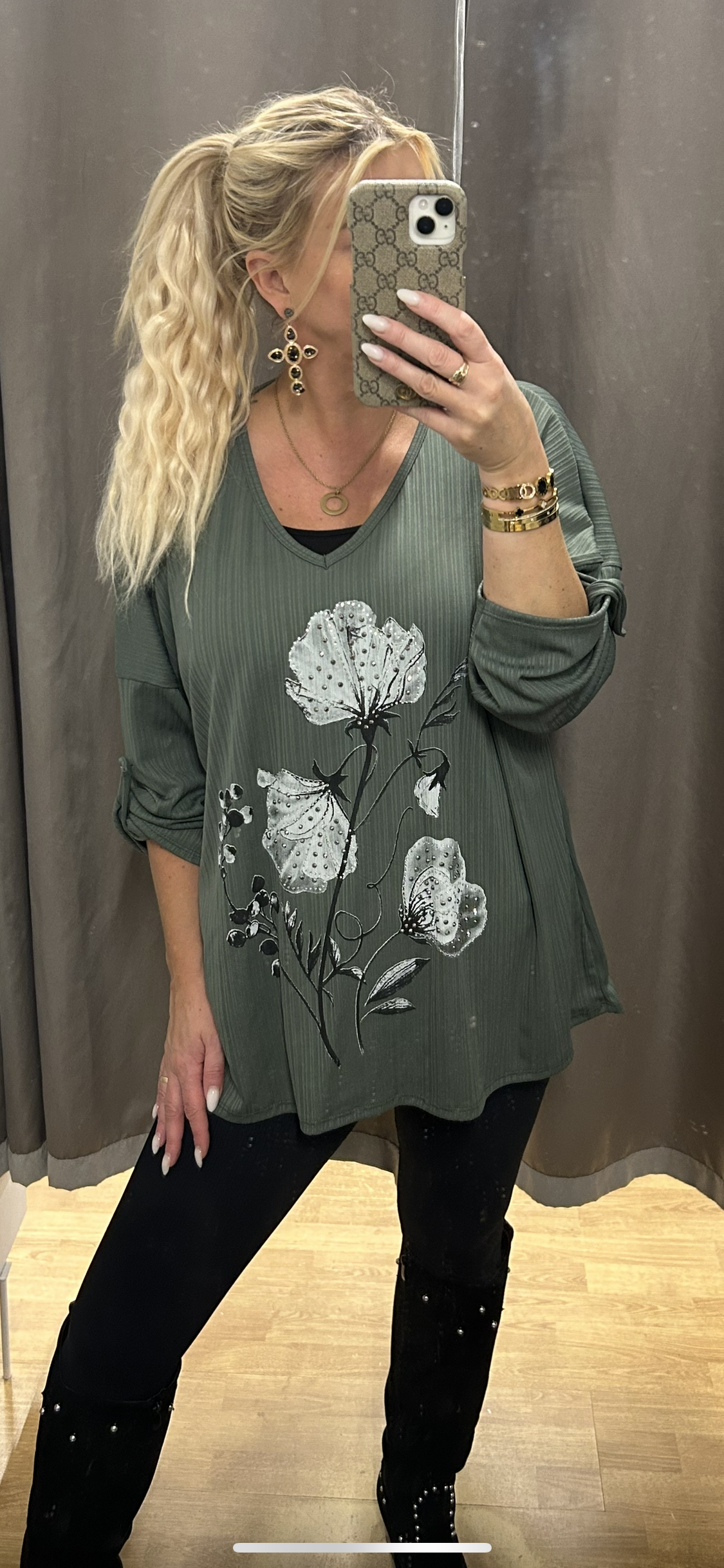 Toppar stærri stærð nokkrir litir