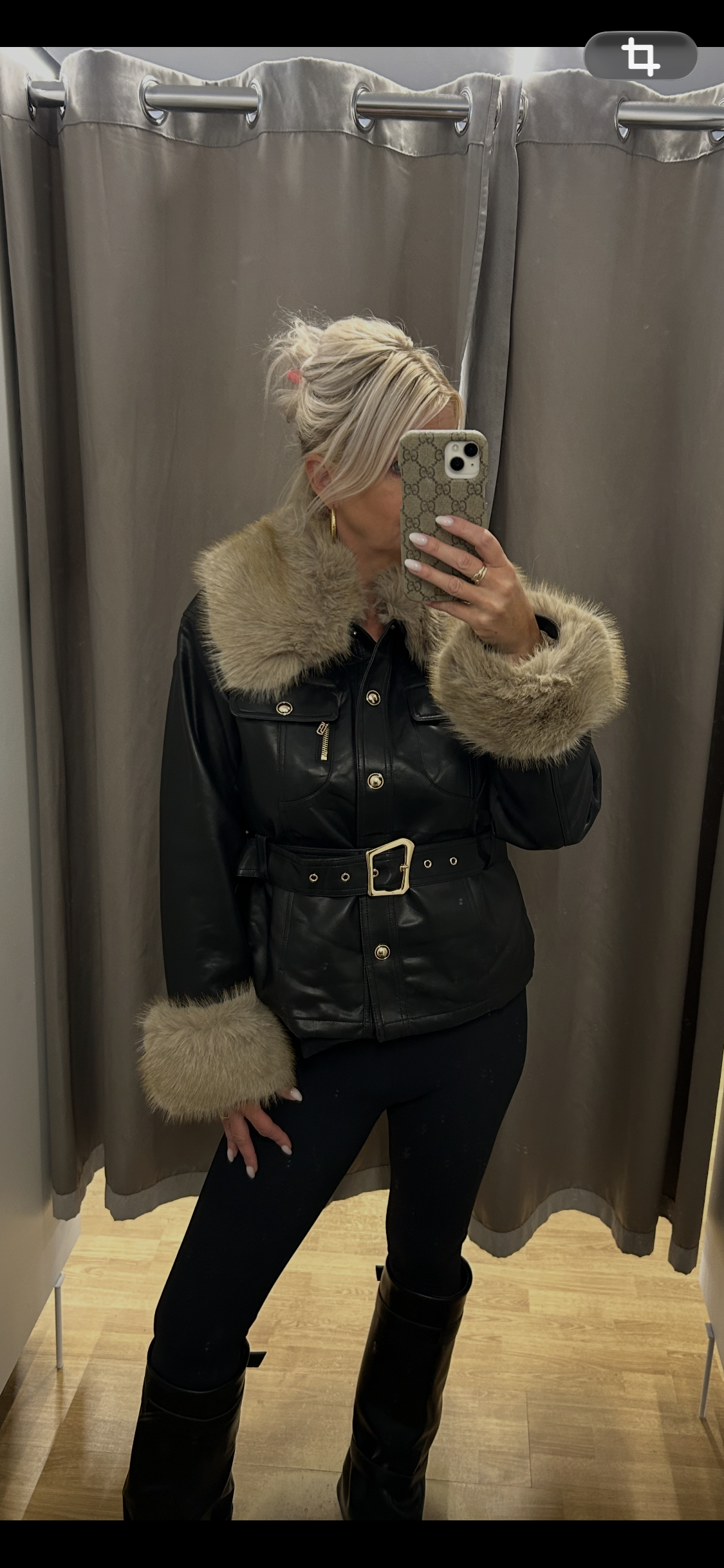 Softy loðjakki