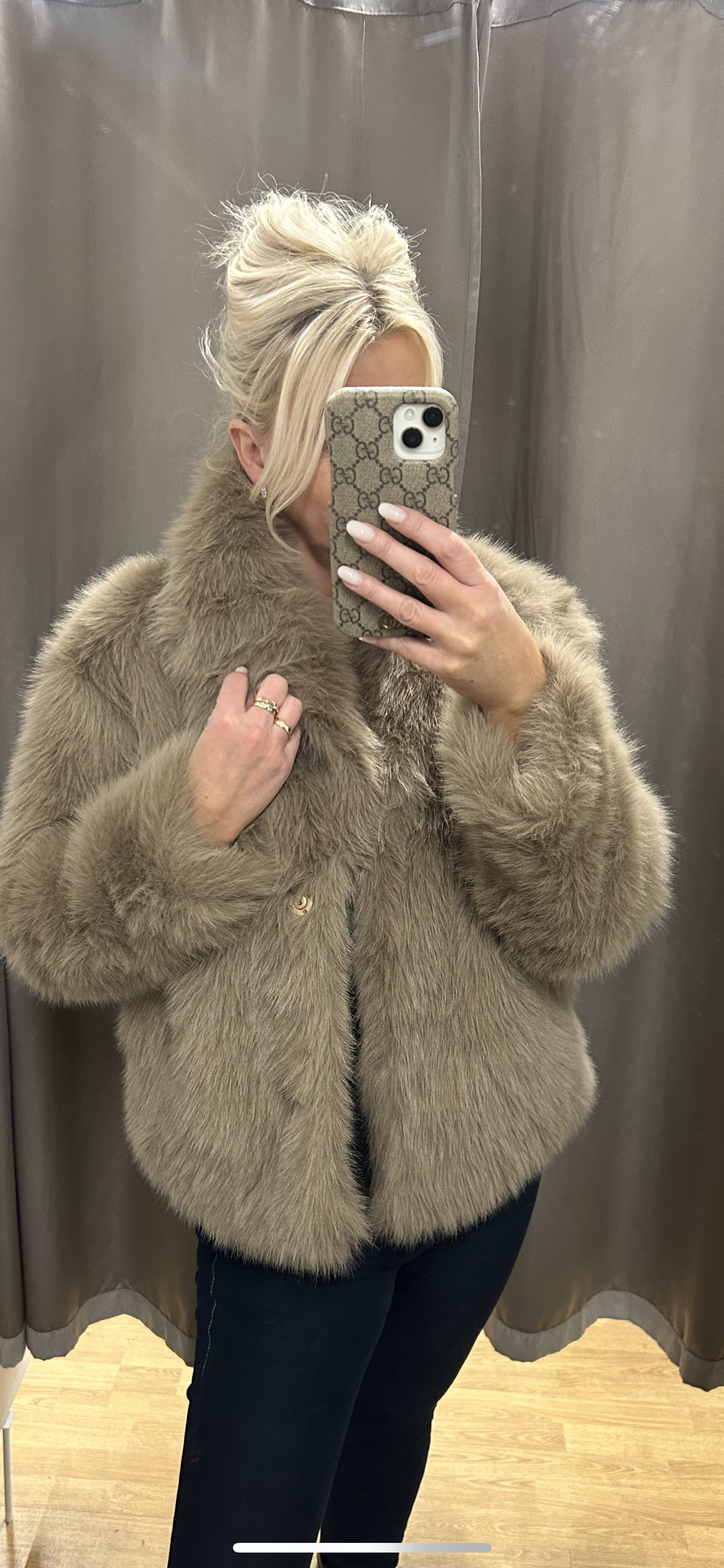 You and me pels ljósbrúnn