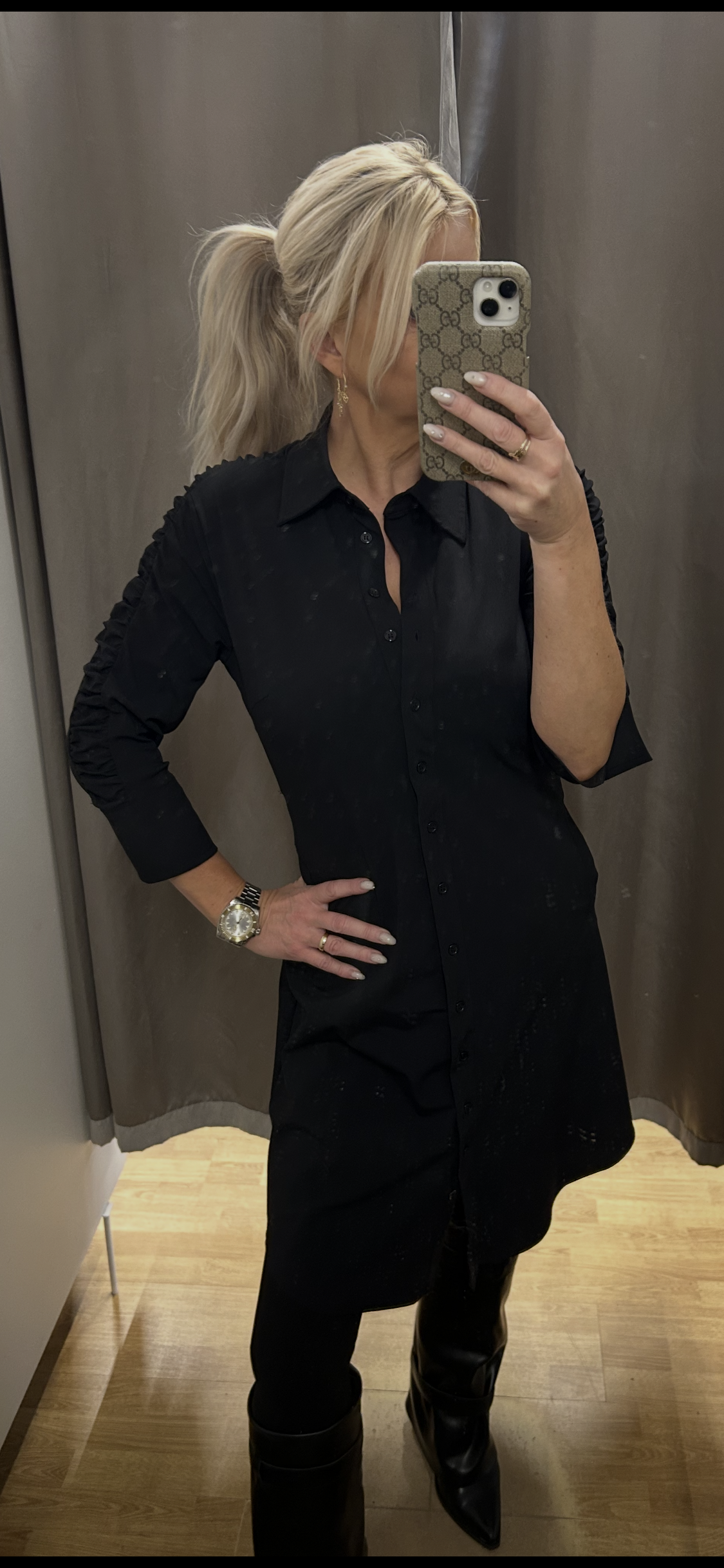 Angelle Milan kjólar tveir litir