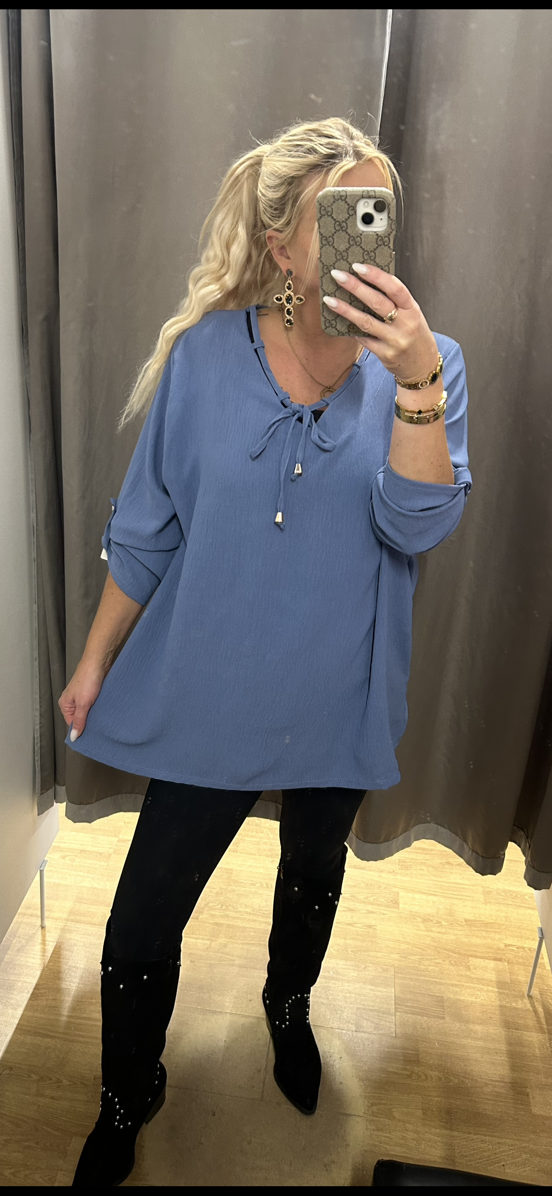 Toppur stærri stærð