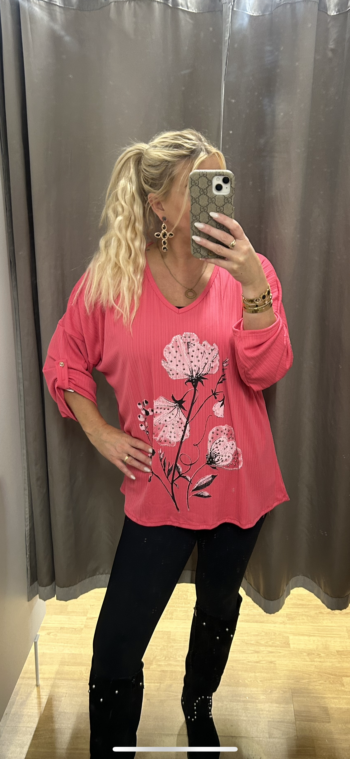 Toppar stærri stærð nokkrir litir