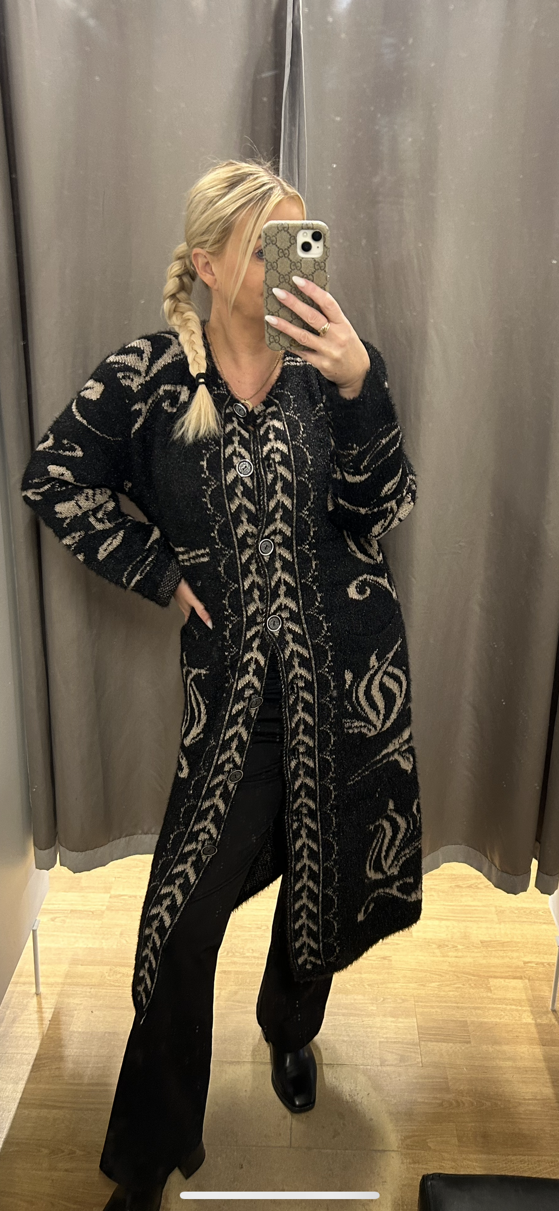 Síðar peysur nokkrir litir