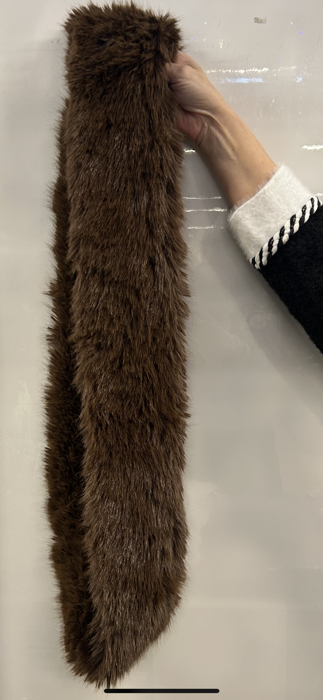 Loðkragar hringir þrír litir