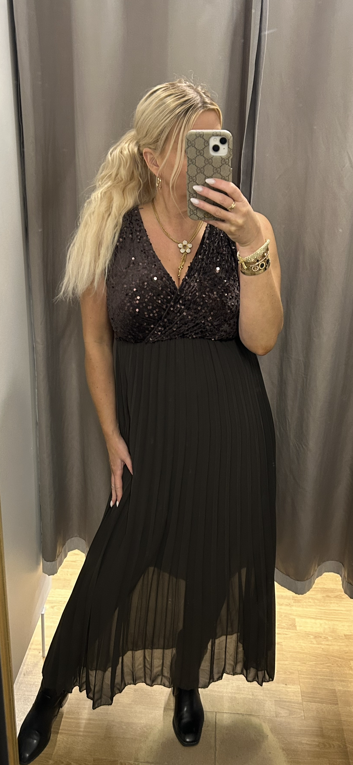 Spari kjóll þrír litir