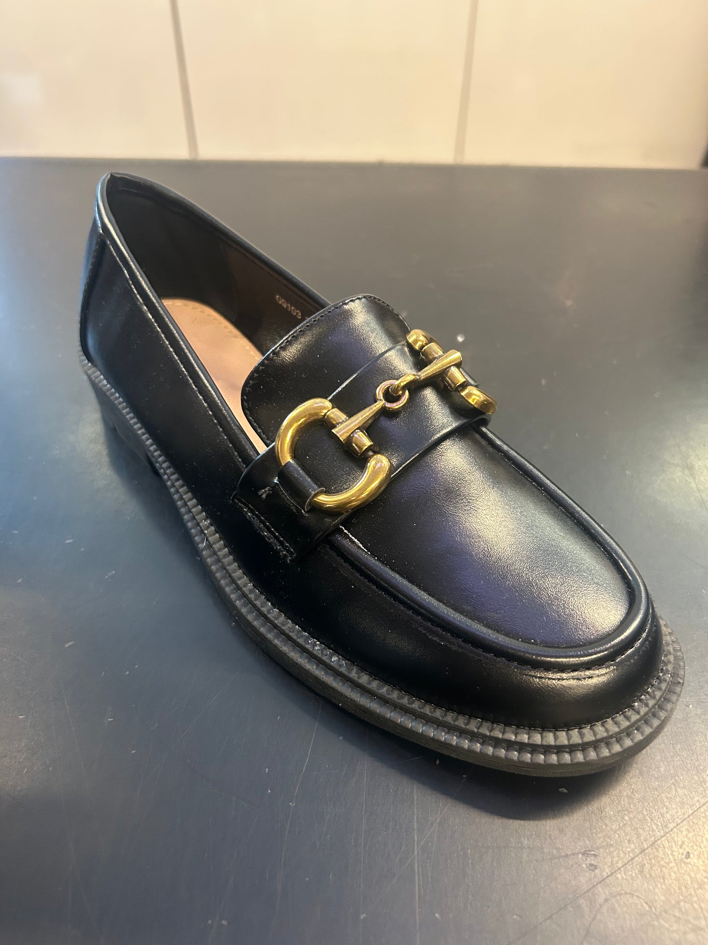 Mokka skór hvítir og svartir