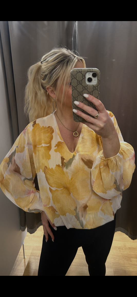 Latino blómatoppar þrír litir