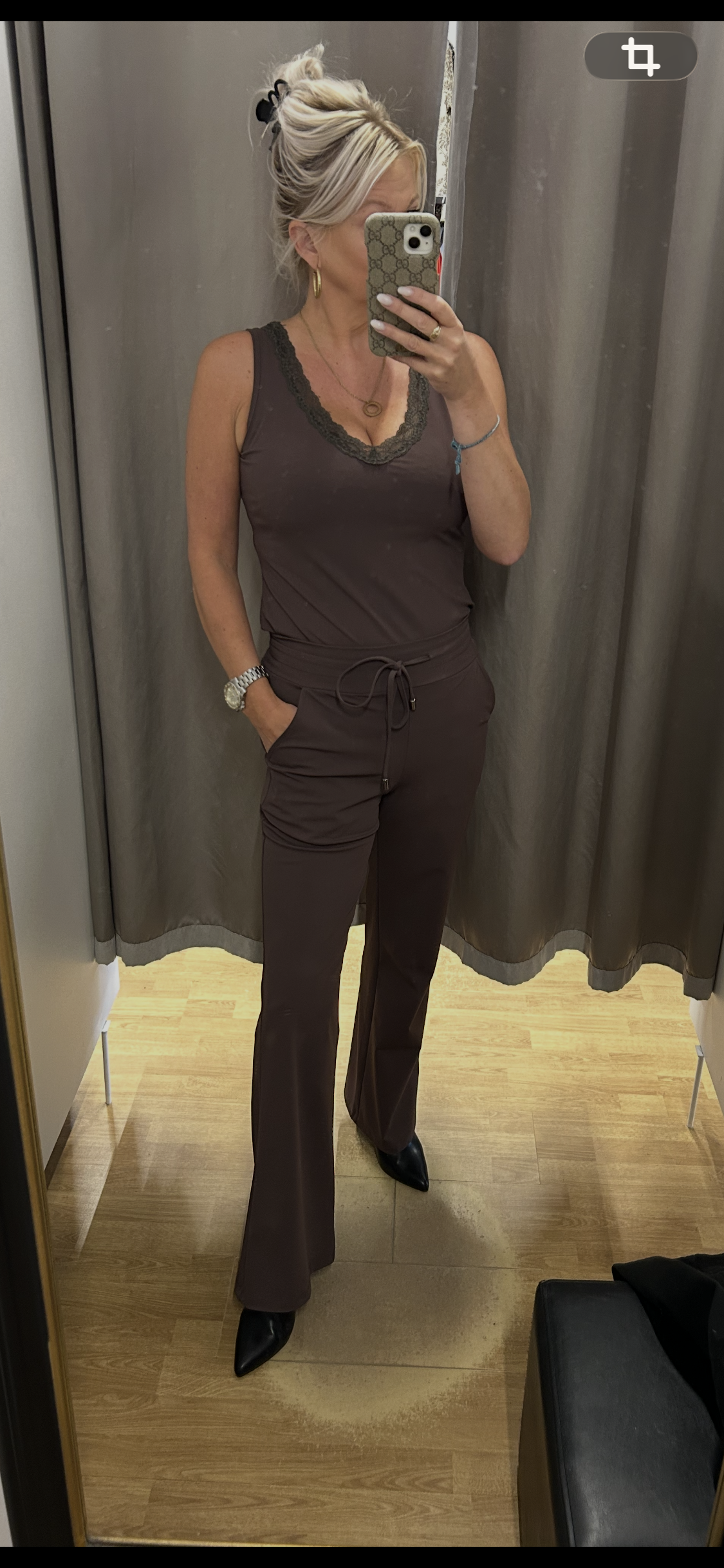 Angelle Milan/ Stella buxur brúnar